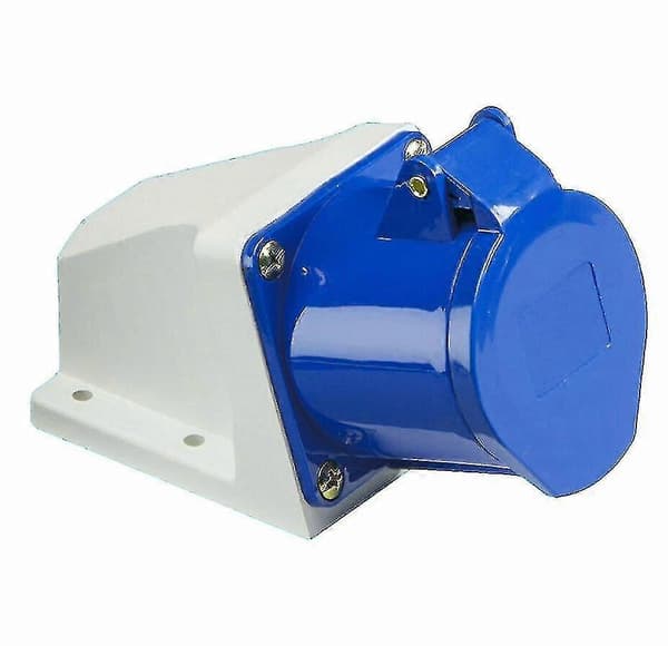 [LLC]Thravan stikkontakt overflatemontert inntak 16amp 220 Volt komplett med klaff