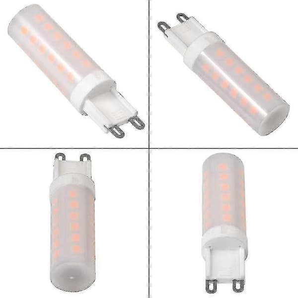 [LLC]Th Flame Lamp Led Light Bulb 0.5w Pc Ceramic Paint 10lm 36*2835 Smd Ac 220-240v 1300-1700k 360 Degree [energy Class A] 4pack