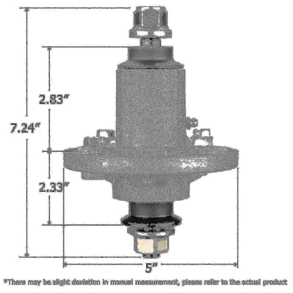 [LLC]Thr John Deere La135 La115, 42-tommer 48-tommer Plæneklipper Traktor Dæk