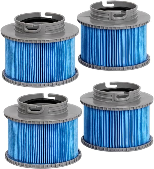 [LLC]Filter til oppustelige MSpa pools 4-pak - MSPA FD2089 Grön green