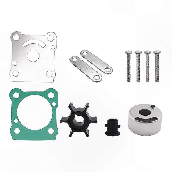 [LLC]Thrine Vattenpump Impeller Kit för 6-8 HK Utombordsmotorer Reservdelar