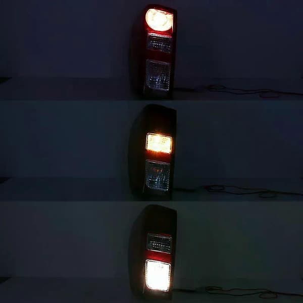 [LLC] Utvendig tilbehør til Mazda BT50 BT-50 TF 2020-2023 LED baklykt signallampe brems parkeringslys baklyktmontering Red Left