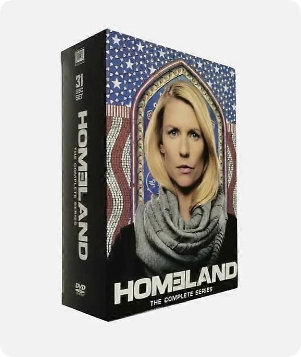 [LLC]HOMELAND: Hele serien, sesong 1-8 (DVD 31-disc bokssett) engelsk versjon