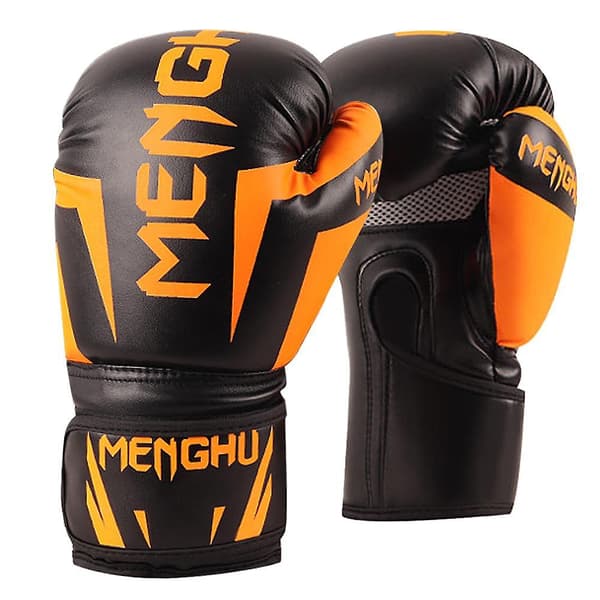 [LLC]Thxing Handskar Kickboxning Muay Thai Boxningssäck Handskar Utomhussport Vantar Boxning orange
