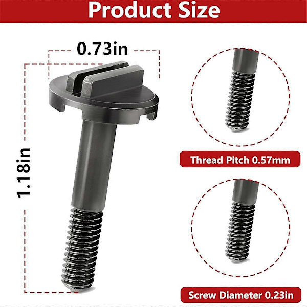 [LLC]06-75-0025 Blade Support Plate Screw Replacement for Milwaukee 2626-20 M18 Multi-Tool