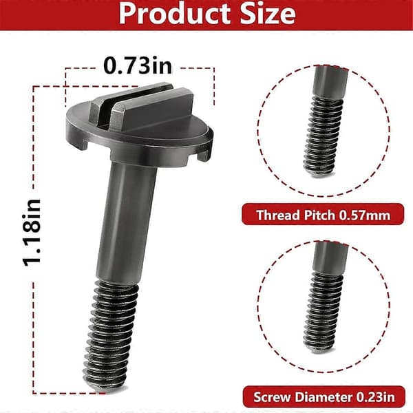 [LLC]06-75-0025 Bladstödsplatta Skruvbyte för Milwaukee 2626-20 M18 Multiverktyg