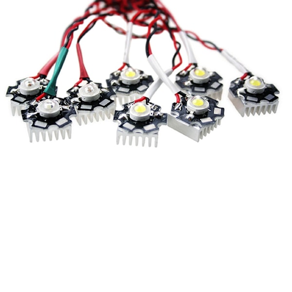 [LLC]G.T.POWER Højeffekt 3W Flysimuleret Blinkende Lyssystem LED-lys til RC-fly med fast vinge multicolor