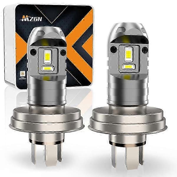 [LLC]MZGN R2 P45T LED Headlight Bulb Compatible with Motorcycles, 12V, High/Low Beam 1Pcs