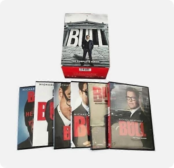 Bull: Den komplette TV-serie Sæson 1-6 (DVD 30-Disc Box Set) engelsk version