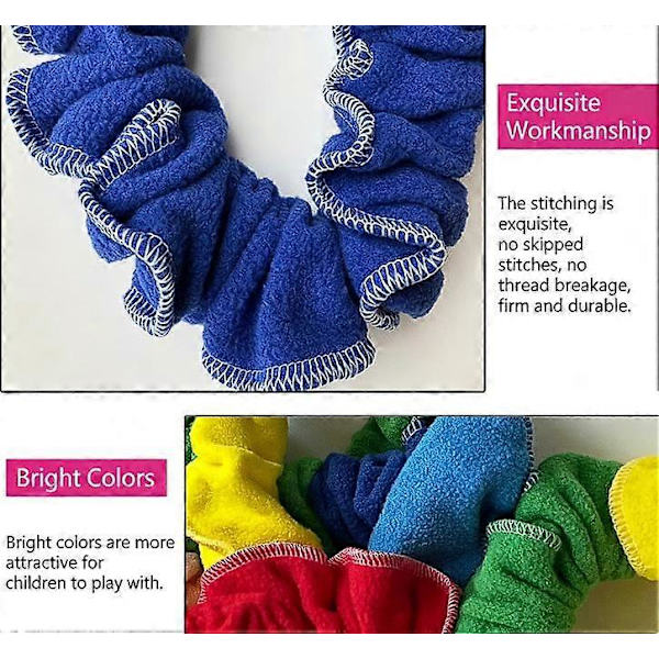 [LLC] Elastiskt motståndsband för grupp- och inomhusträning Multicolor 6m