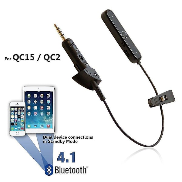 [LLC]Reytid Wireless Bluetooth Adapter Converter Cable Compatible With Bose Qc15 Headphones