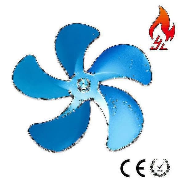 [LLC]Tht luftvifte peisvifteblad av vifte brennende treboks Blue