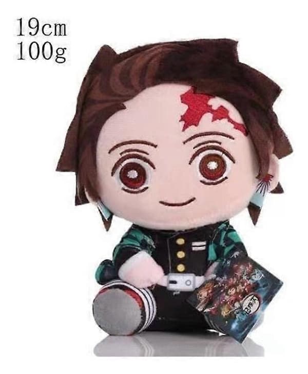 [LLC]Tanjiro Nezuko Plyschleksak 20 Cm 2 Delar