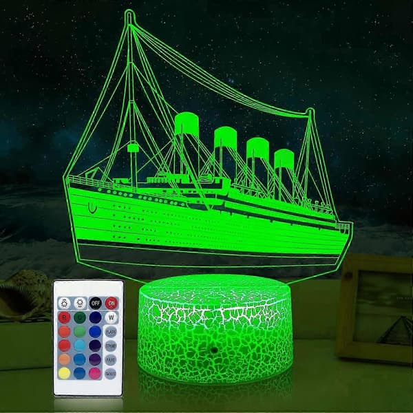 [LLC]Thght Light Titanic yövalo lapsille 3D
