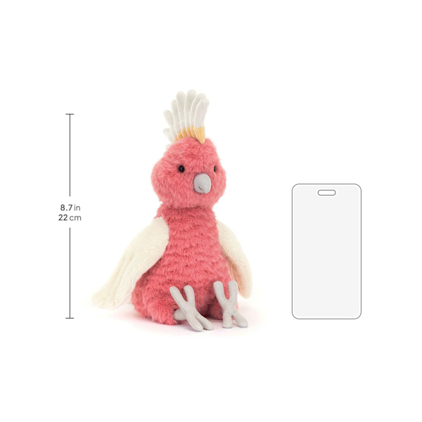 [LLC]Jellycat 25cm Squawkatoo kosedyr