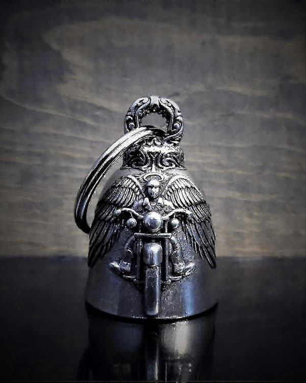 [LLC]2025 - Motorcycle Angel Biker Bell Accessory or Keychain for Road Trip --Good