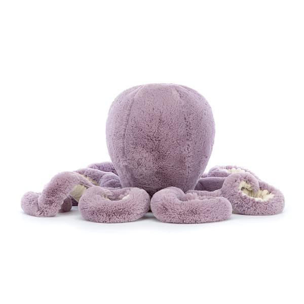 [LLC] Jellycat Odell Blæksprutte Lilla Stor Størrelse 23cm