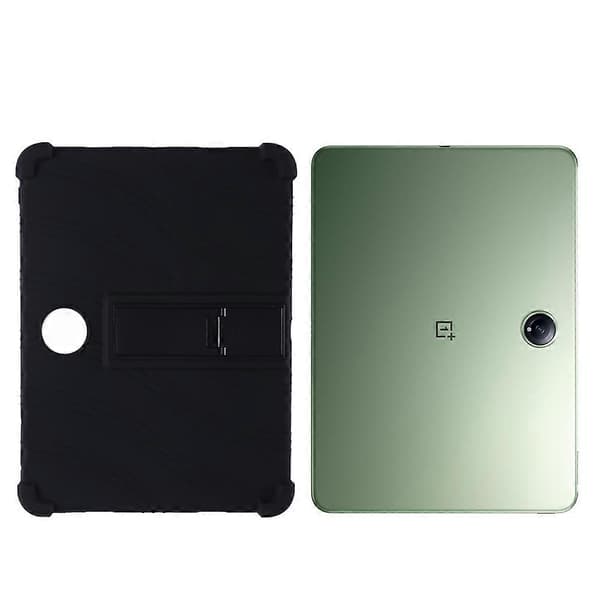 [LLC]Th For Oppo Pad 3 OnePlus Pad Pro Silikonfodral med Stöd Robust Skyddsfodral - Grön Multicolor Black