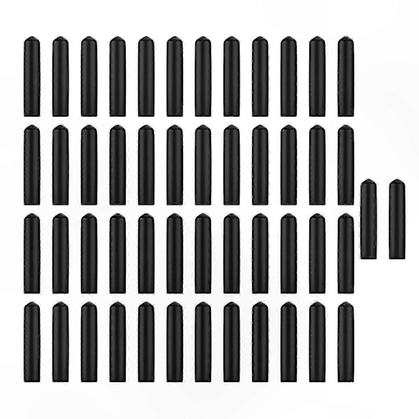 [LLC]Thack PVC Dammskydd för Spritpipar - 50-pack Flasktillbehörsset 3