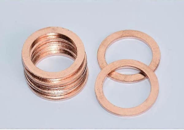 [LLC]20x Motorcykel Cykel Bil Bromsledning Banjo Bult Koppar Krossbrickor M10 u