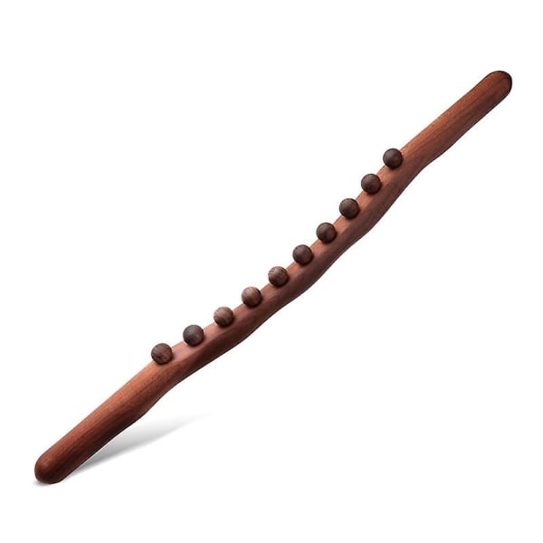10 helmeä Guasha kaavinpuikko puinen hierontatyökalu niska- ja selkäkipuihin maha- ja vartaloa muokkaava selluliittijalka