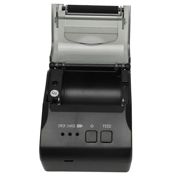 58mm Termisk Printer BT4.0 90mm/s 100km TPH 203DPI USB Interface Forsendelsesetiketprinter til Kontor Restaurant Logistik