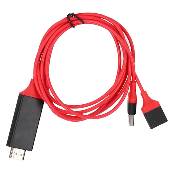 Mobiltelefon till TV 1080P Universal HDMI HDTV för AV Adapterkabel för Mobiltelefon Surfplatta