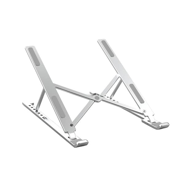 Justerbar Laptop Stativ Aluminium Tablet Notebook Stativ Bord Kølepude