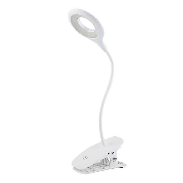 LED Clip-on Leselampe Dimbar Øyebeskyttelse Bordlampe