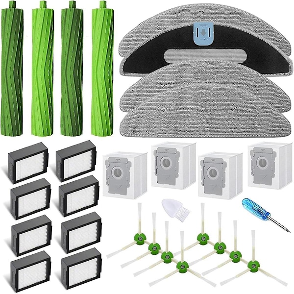 28-pack Ersättningsdelar för Combo I5, I5+, J5, J5+ Robotdammsugare