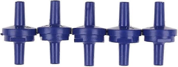 5 st/set Luftpump Envägsventil Akvarium Fisk Vattentank Luftpump