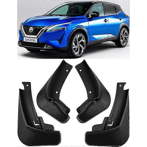 Aidot etu- ja takalokarisuojat Nissan Qashqai J12 2022-2024 -malleihin