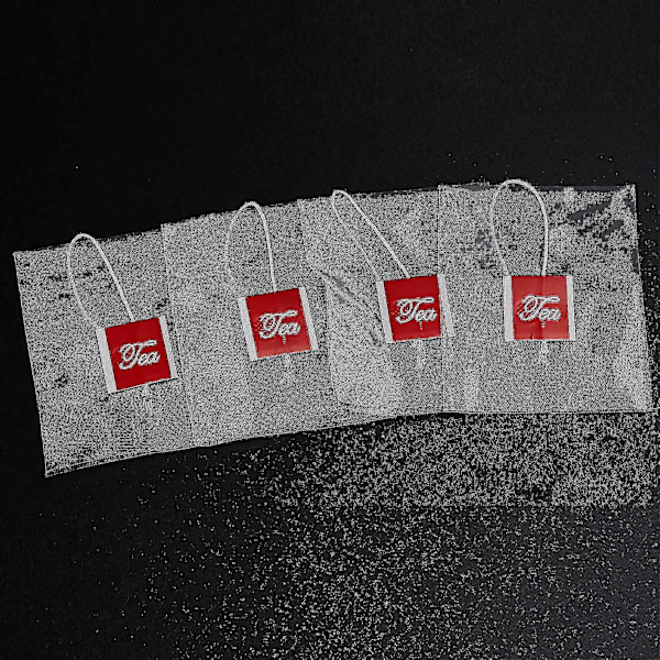1000 st 5,5 x 7 cm Pyramid Tepåse Filter Nylon Transparent Tepåse