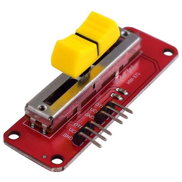 Mini Slide Potentiometer 10K linjär modul Dubbel utgång för Mcu Arm Avr elektroniskt block för singel