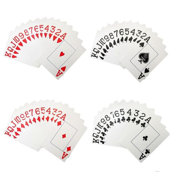 Sort, PokerStars spillekort - 100% plastik - sort