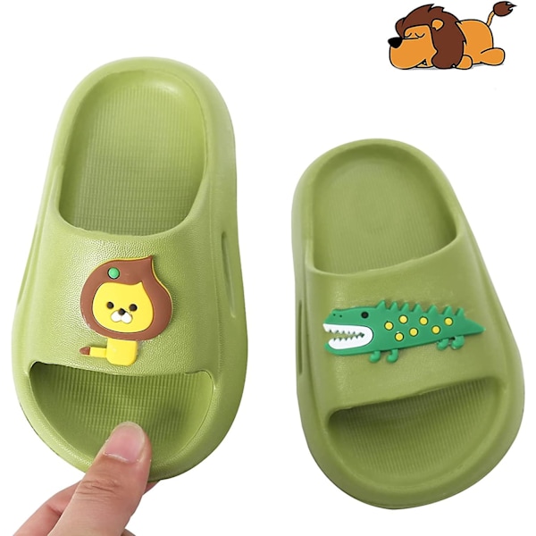 Børneslide-sandaler Søde Strand Vand Flip Flop Drenge Piger Brusebad Pool Sommer Tøfler Til Småbørn Lille Børn (faktisk Sko Længde 15,5 cm)