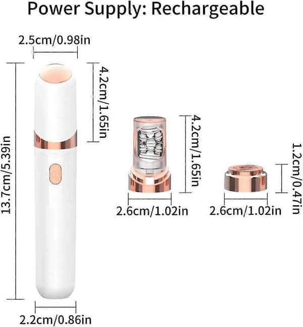 Soft Skin pro Ansigts Hårfjerner, SoftSkin Pro Dame Ansigts Epilator White