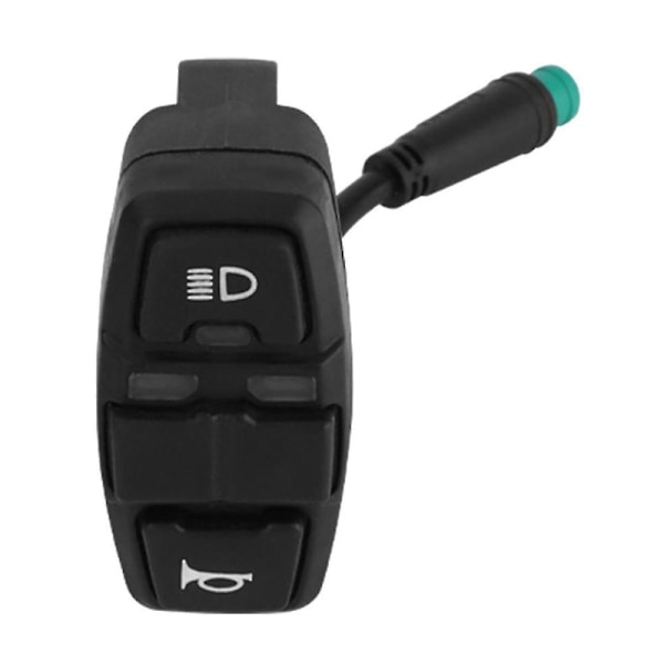 Elektrisk scooter til M5 kontakt 3-funktions horn forlygte styrekontroller