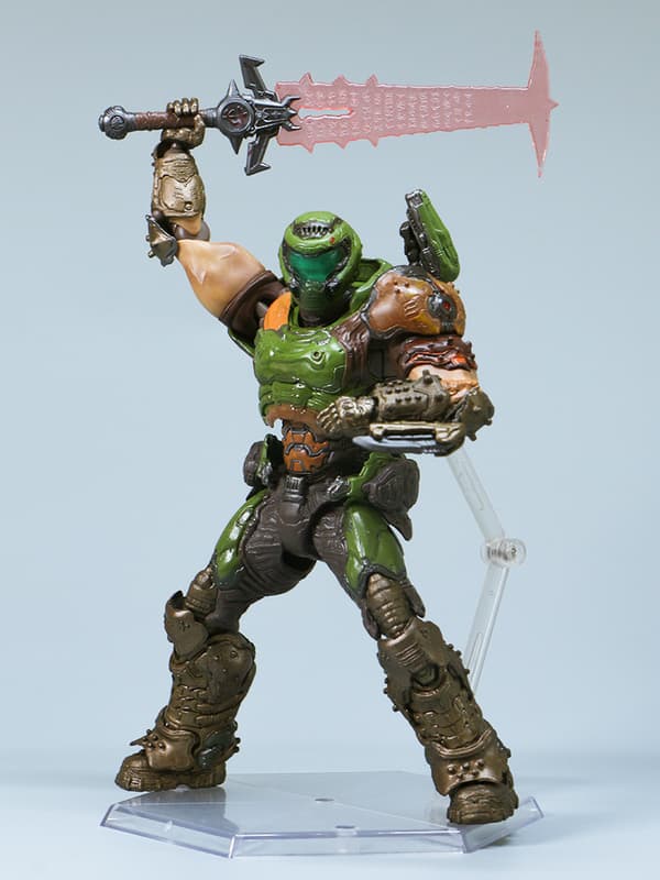 figma-140 Doom Eternal Demon Hunter Rörlig Actionfigur Modell Prydnader Gåva