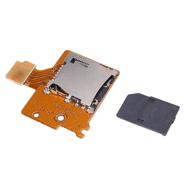 10 st Micro-SD TF-kortplatsläsare för NS NX-konsol Ersättningsmultifunktionstillbehör