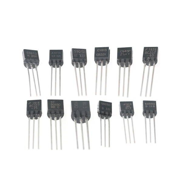 840 stk To-92 Diode Transistor Sæt 24 Specifikationer Transistor Kit