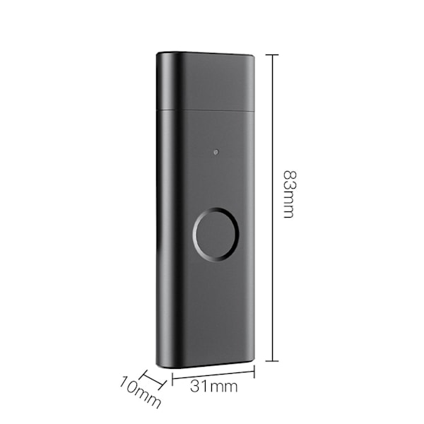 Universal Fjärrkontroll RF433 Intelligent ABS Bred Applikation WiFi IR Fjärrkontroll för TV