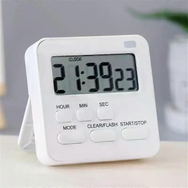 LED Digital Display Madlavnings Vækkeur Manuel Nedtælling Køkken Timer Sleep Stopur Ur Hus Magnetiske Køkken Gadgets A1
