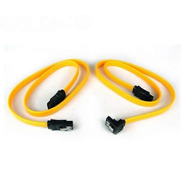 Dobbel splint SATA datakabel SATA harddisk datakabel sata kabel Seriell SATA datakabel med spenne