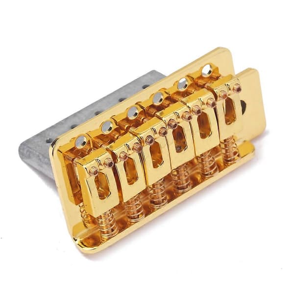 Tremolobro System för Elektrisk Gitarr 6 Strängar Enkelt Rullande Tailpiece Sadel Gitarrbro Tillbehör