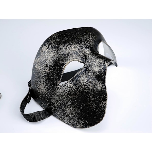 Smukke Fest Prom Masker Luksus Maskerade Sorte Og Gyldne Masker