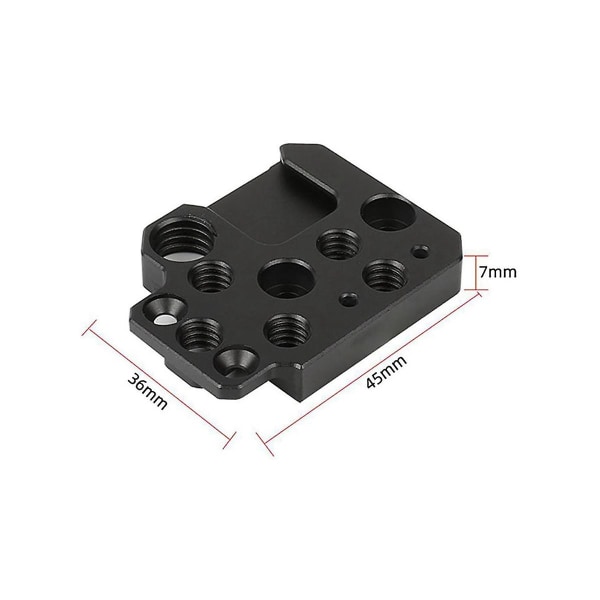 Til Rsc2 Stabilisator Rs3 Aluminium Legering Bærbar Udvidelsesplade Installer Monitor Udvidelsesplade