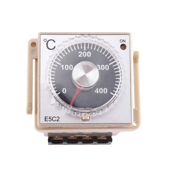 1 stk E5c2 styreskinne Type Temperaturkontroller 220v 0~399 Digital Display Pekerkontrollbryter