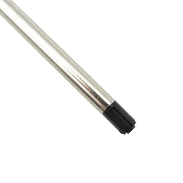 10 st/set Svart Kulspetspenna Refill 9.8cm Medium Standard För Parker Stil Bläck