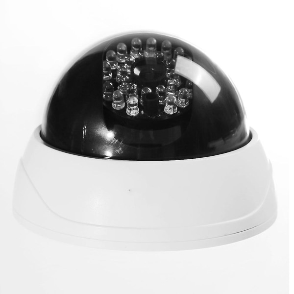 Indendørs CCTV Dummy Dome Sikkerhedskamera med Ir LEDs hvid